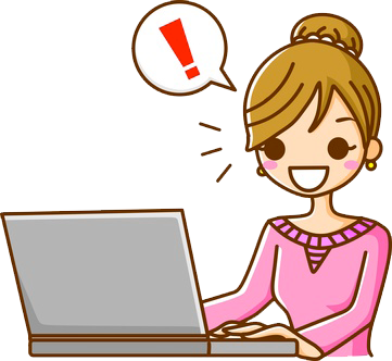 調べ物をする女の子